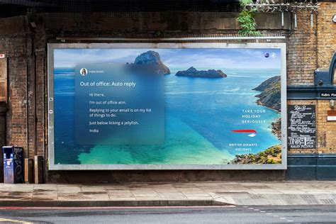 British Airways Out Of Office Campaign Embracing The Importance Of