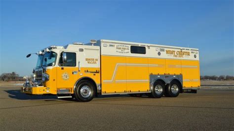 West Chester Fire Department Heavy Rescue Rescue Setcom Fire