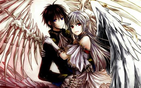Anime Angels And Demons In Love Anime Angel And Demon
