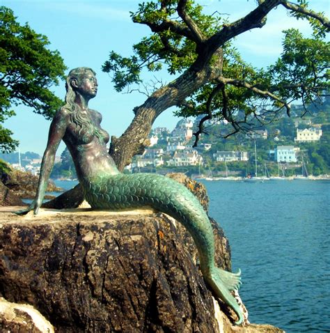 Mermaid Statue Miranda Mermaid Of Dartmouth In England