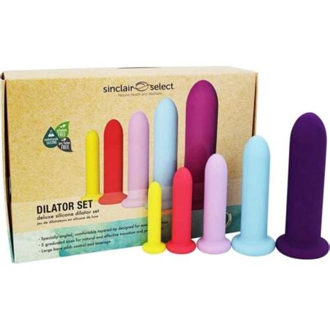 Si Deluxe Silicone Dilator Set Adult Female Foreplay Anal Vaginal Sex