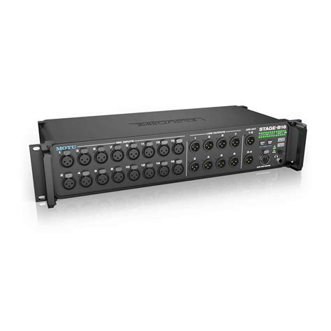Motu Stage B16 16 Channel Stagebox And Audio Interface