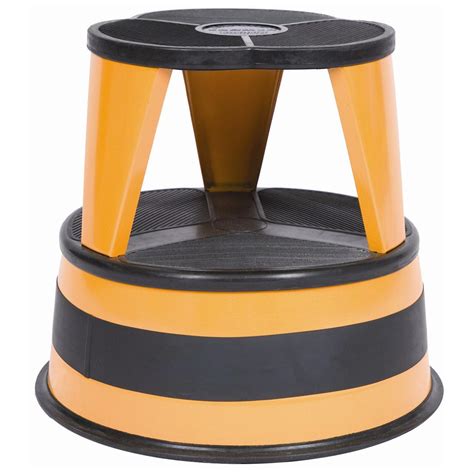 Cramer® Kik - Step Rolling Step Stool - 170083 ... Step stool with handrail (1).
