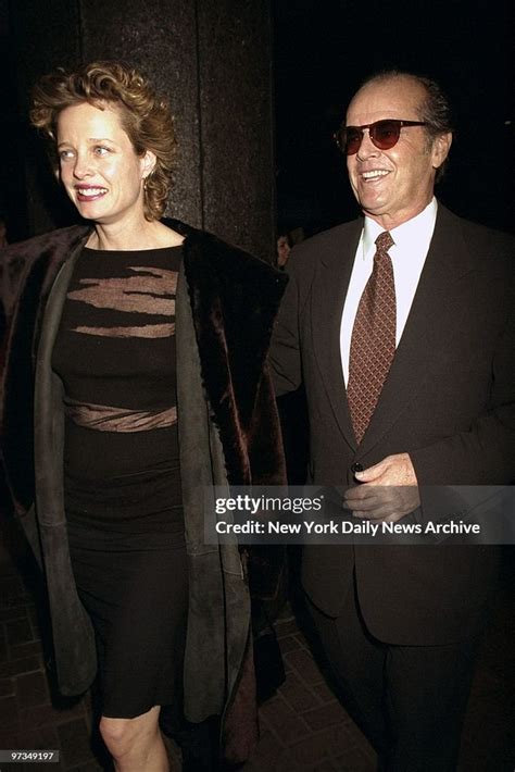 Rebecca Broussard And Jack Nicholson Arrive For The Premiere Of As