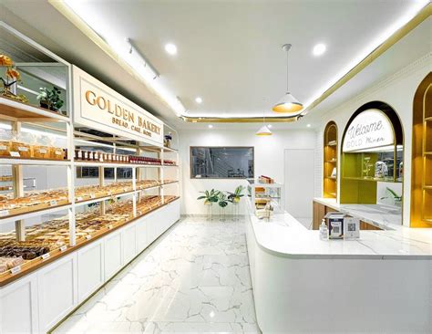 Golden Bakery Shop Meigan Interior Kontraktor Interior Furniture