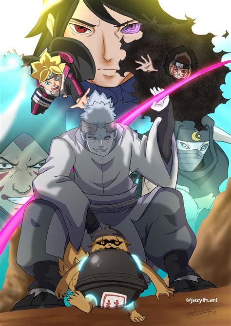 Boruto Anime Fan Made Keyvisual Of The Current Arc By Me Anime