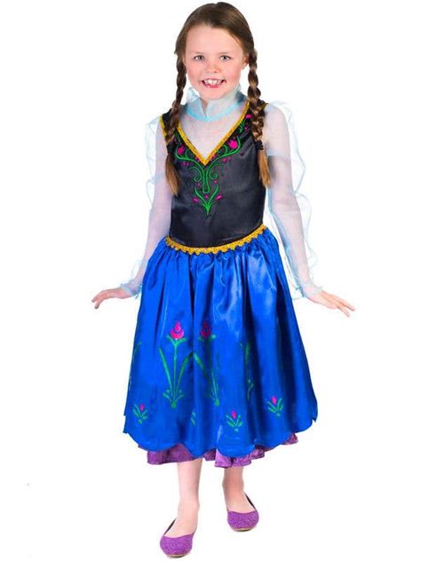 Princess Anna Frozen Girls Costume Disney Princess Costumes