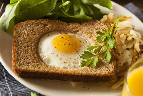 Receita De Ovo Frito No Ninho Egg In A Basket CyberCook