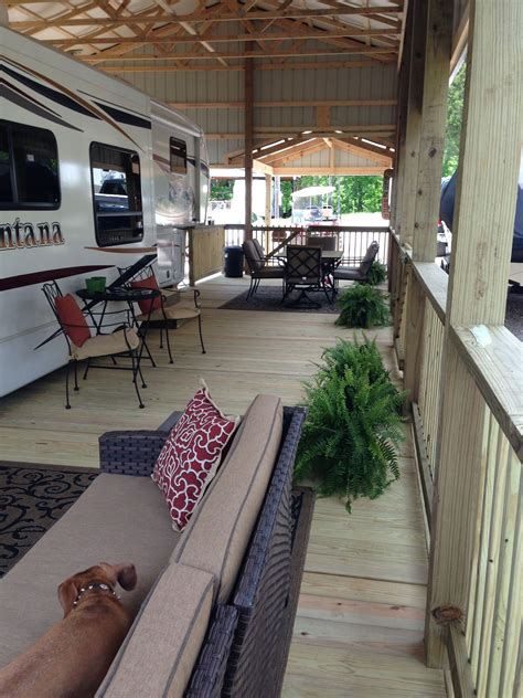 Rv Deck Rv Living Porch For Camper Trailer Living