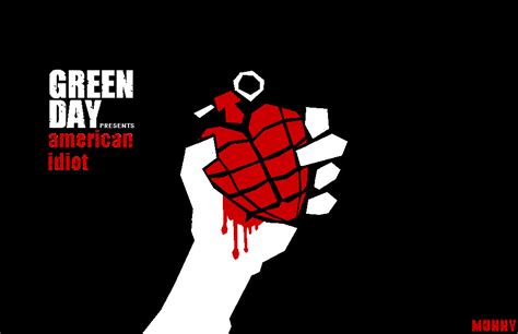Green Day American Idiot Logo By Ninjagurung On Deviantart