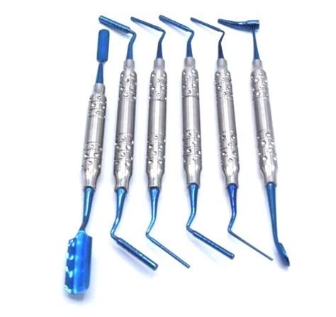 Dental Bone Graft Packer Set Grafting Plugger Scoop Implant Titanium
