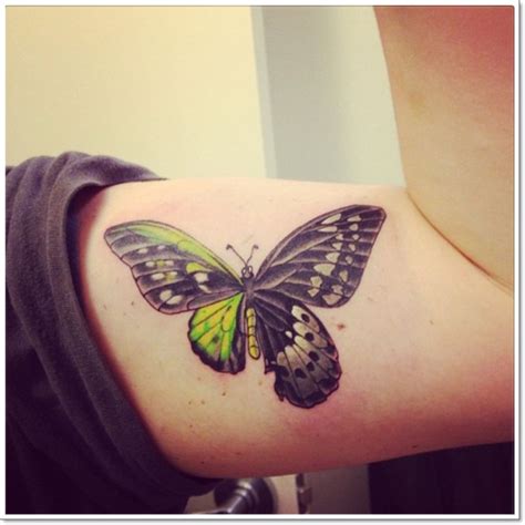 The pearly droplets add some tenderness to the tattoo and completed the full image. 30 Unique Butterfly Tattoo Design Ideas