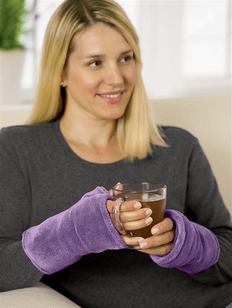 Wrist Warmers Reusable Hand Warmers With Lavender Insert Arthritis