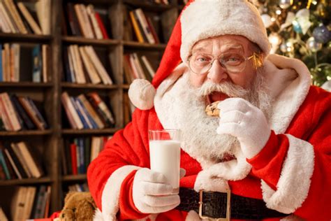 Milk And Cookies Arent The Only Snack Santa Eats Here Are Snacks