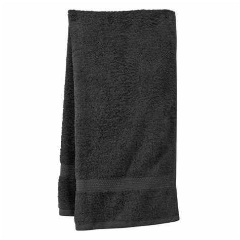 Everyday Living Bath Towel Jet Black 27 X 52 In Marianos