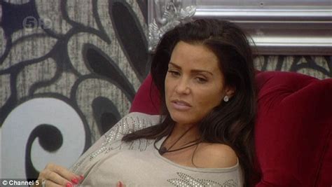 katie price admits she s dreading public reaction on celebrity big brother 2015 daily mail online