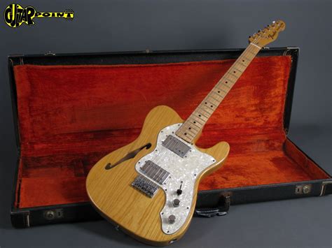 1972 Fender Telecaster Thinline Ii Natural