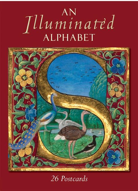 An Illuminated Alphabet 26 Postcards Bodleian Library The