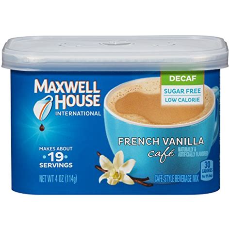 Taste in exchange for convenience, flavor, or affordability. Maxwell House International Coffee Sugar Free Suisse Mocha ...