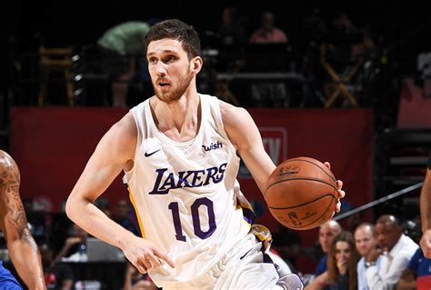 Святосла́в михайлю́к, pronounced swjɐtoˈslɑu̯ mɪxɐjˈlʲuk; Lakers Rookie Svi Mykhailiuk Talks Viral Three-Point ...