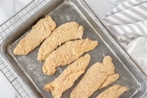 oven baked chicken strips meal {freezer friendly}