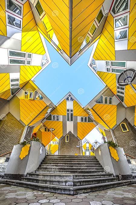 Cubic Houses At Rotterdam Editorial Stock Image Image Of Tree 68525229