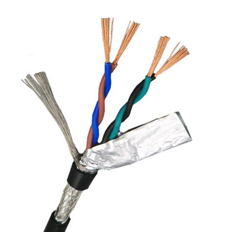 Shielded Wire Twisted Pair Cable 0 2mm 4 6 8 Core With Pure Oxygen Free