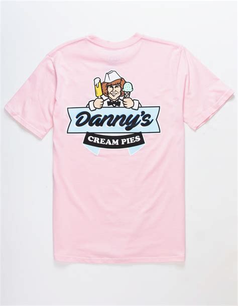 danny duncan danny s cream pies mens tee pink tillys