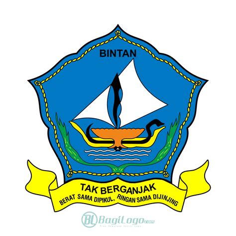 The katana is characterized by its distinctive. Kabupaten Bintan Logo Vector - Bagilogo.com