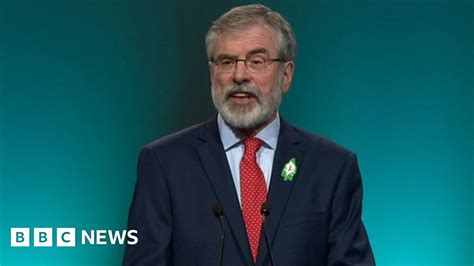 Sinn Féin Party Conference Leader s speech BBC News