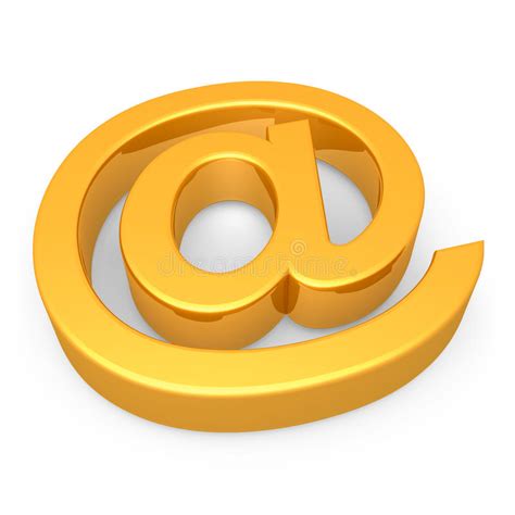 символ электронной почты иллюстрация штока иллюстрации насчитывающей