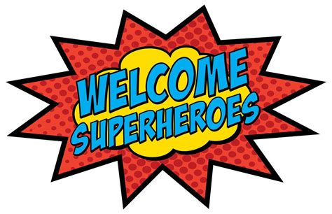 Welcome Superheroes 11 X 17 Sign Pc Instant Download Etsy Jeux
