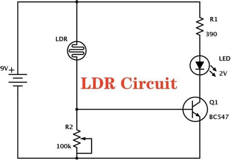 The Essential Guide To Ldr Circuit Light Dependent Resistor And Its