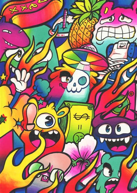 Vince okerman aka (vexx), is the belgian artist, that is currently studying applied economics at. Products / Vexx | Seni doodle, Seni, dan Animasi