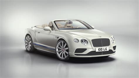 2017 Bentley Continental Gt V8 Convertible Galene Edition By Mulliner