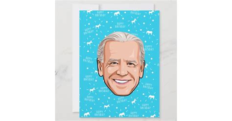 Joe Biden Birthday Card