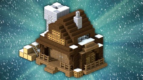 Minecraft Snow Mountain House