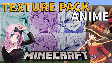 Minecraft Pack De Texturas De Waifus De Anime Texture Pack Animes