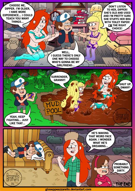 Gravity Falls Comic Dirty Dreams By Giuseppeazzarello On Deviantart