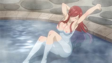 Rule 34 Erza Scarlet Fairy Tail Female Long Hair Nude Filter Pale