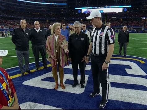 The Highly Anticipated Cotton Bowl Began With The Worst Coin Flip Youll Ever See Business