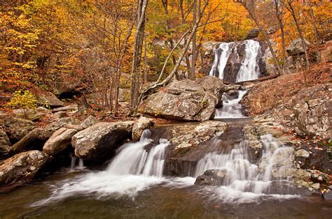 Lower White Oak Canyon Falls Photograph By Photography By Deb Snelson