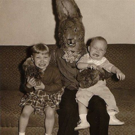 19 Vintage Easter Bunny Pictures That Will Haunt Your Dreams
