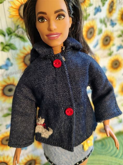 handmade barbie clothes puppies and denim skirt top purse shoes and more ebay