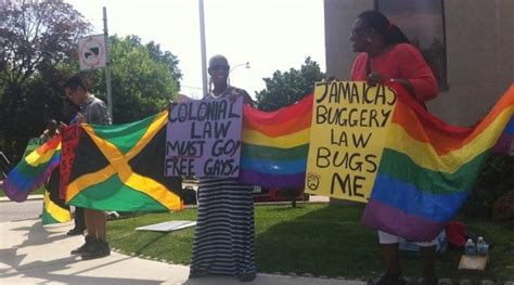 Caribbean Lgbt Activists Protest Jamaican Anti Sodomy Law Xtra Magazine