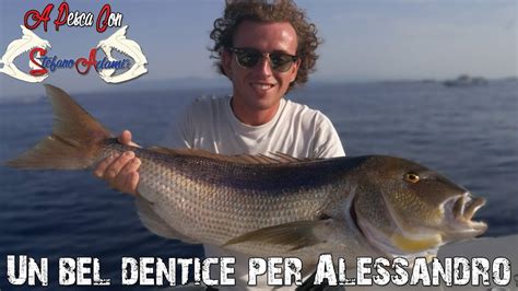 Pesca Dalla Barca Dentice Xxl A Traina Con Il Vivo Pesca Con Stefano