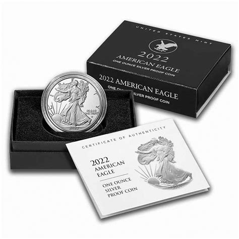 Buy 2022 W 1 Oz Proof Silver Eagle With Box And Coa Apmex