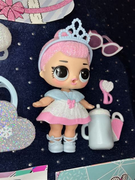 New Lol Surprise Crystal Queen Opened Doll Winter Chill Confetti