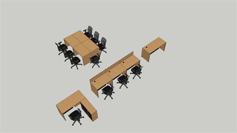 Office Tables 3d Warehouse
