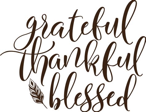 Grateful Thankful Blessed Guided By Faith Designs